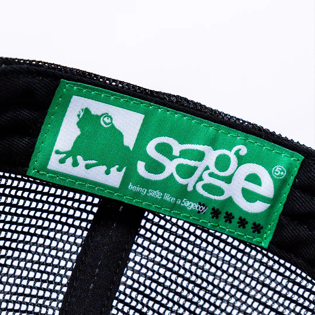 5ageboy pictogram Mesh Cap