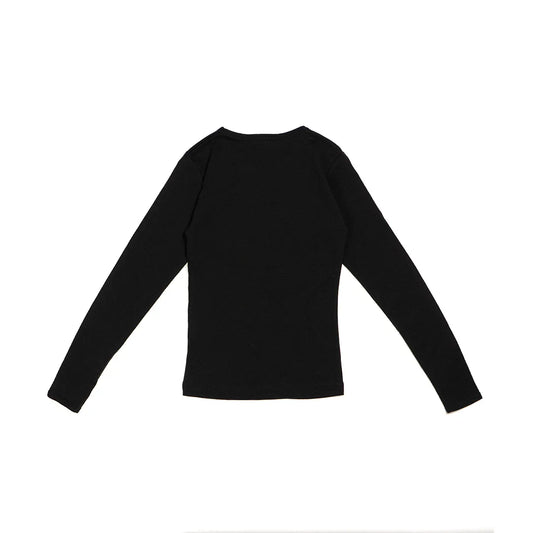 Striped SAGE FROG Baby L/S Tee