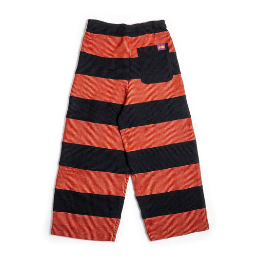 Waffle Striped Pants