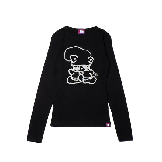 Tie Bear Baby L/S Tee
