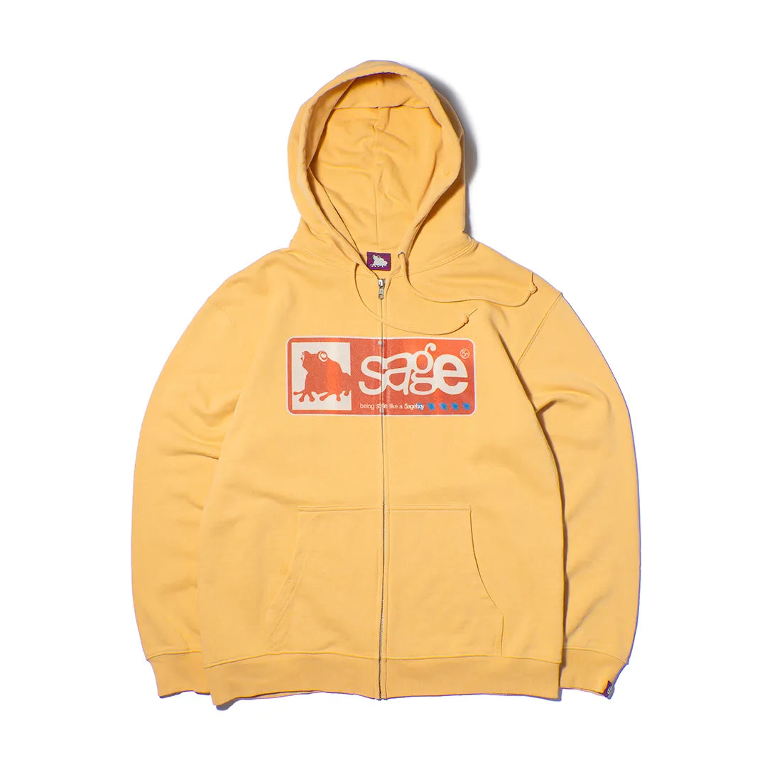 Sign zip hoodie
