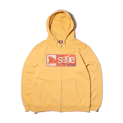 Sign zip hoodie