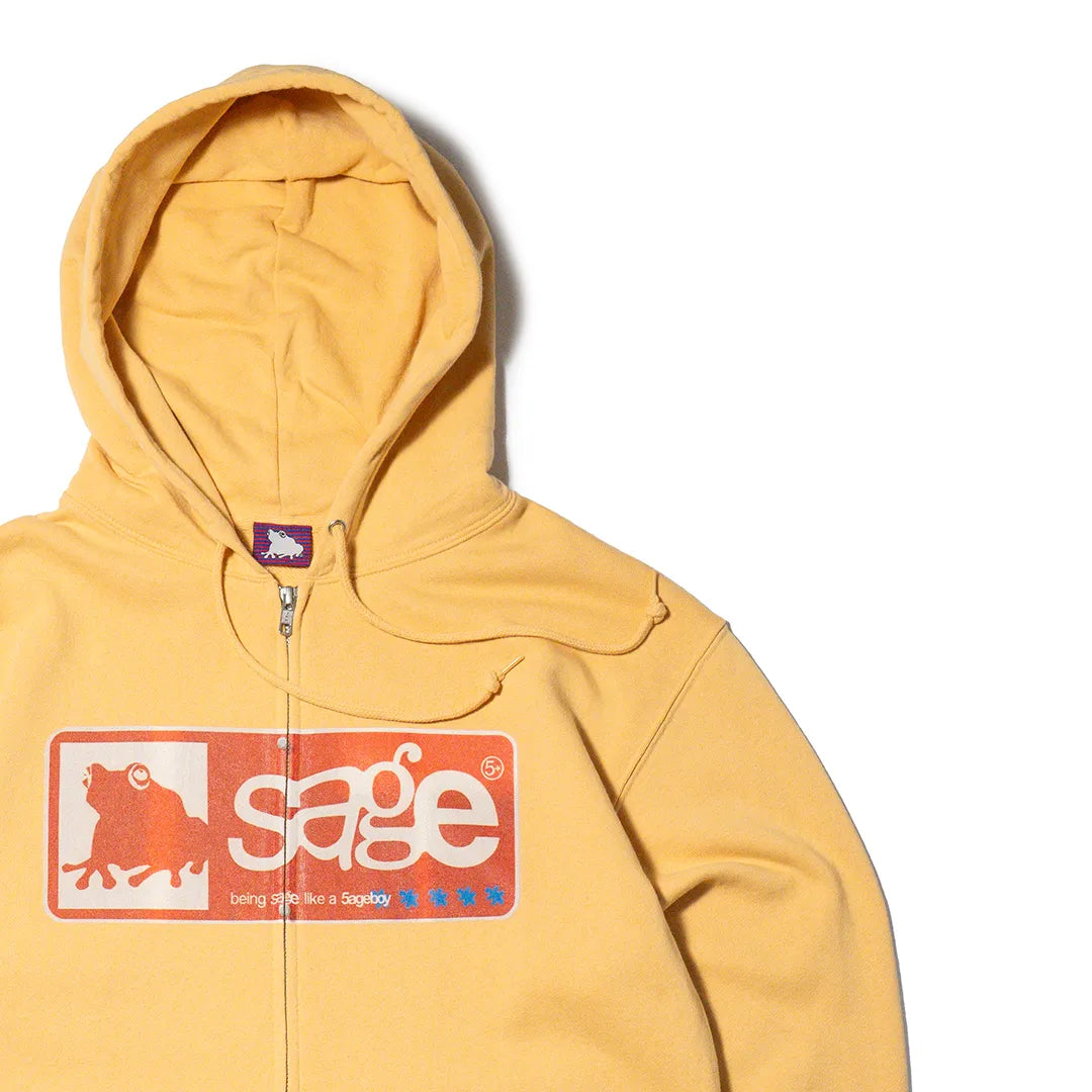 Sign zip hoodie