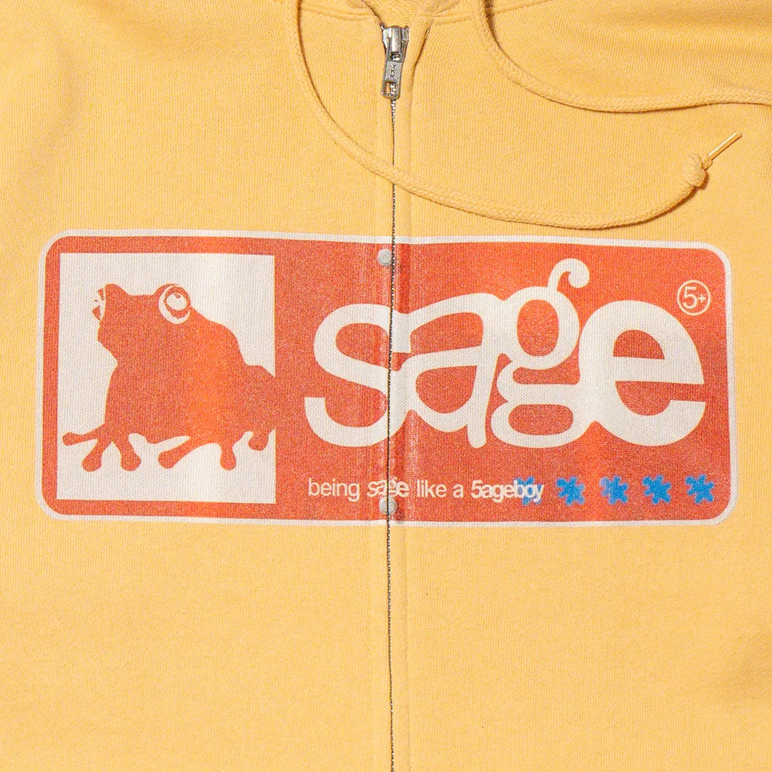 Sign zip hoodie