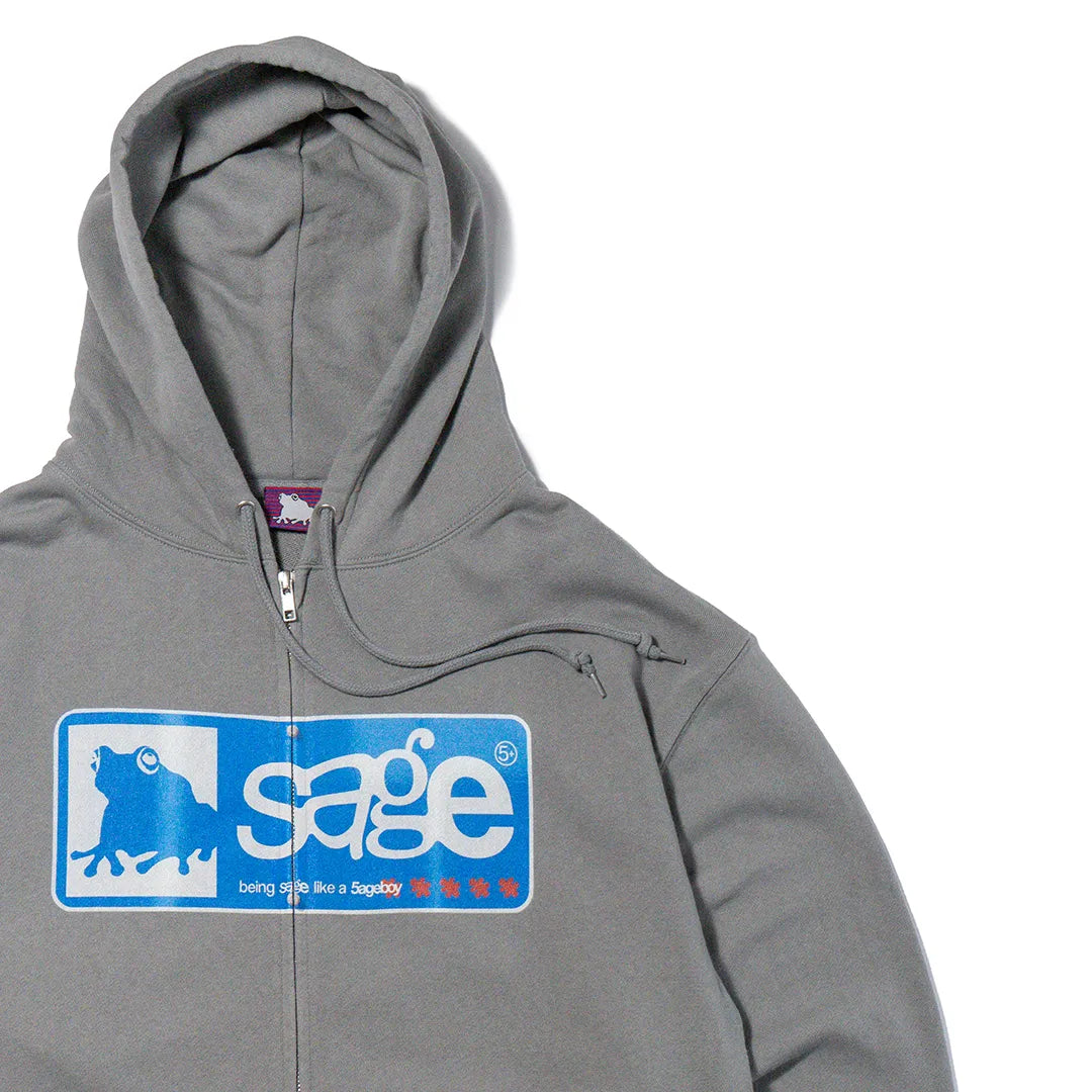 Sign zip hoodie