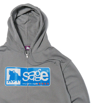Sign zip hoodie