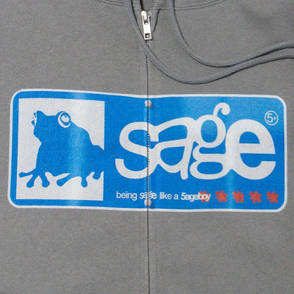 Sign zip hoodie