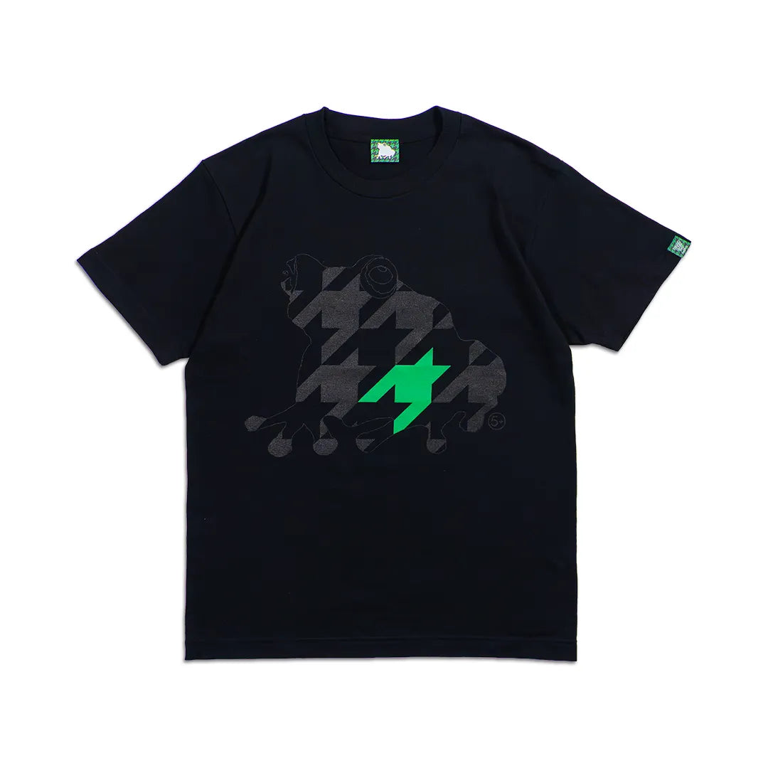 Houndstooth SAGE FROG Tee