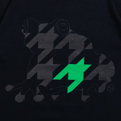 Houndstooth SAGE FROG Tee