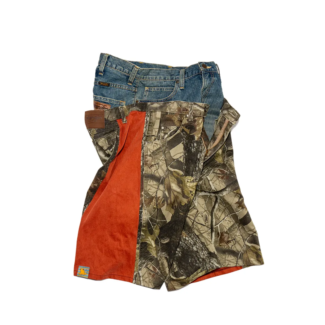 remake baggy shorts