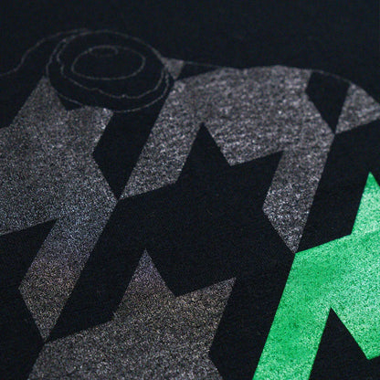 Houndstooth SAGE FROG Tee