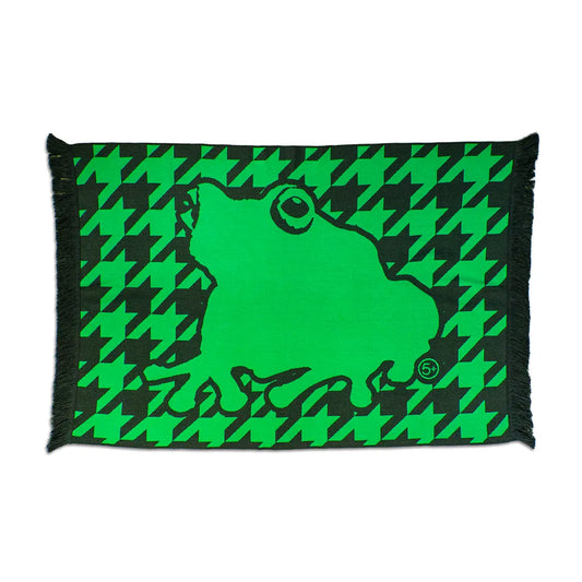Houndstooth SAGE FROG Rug Blanket