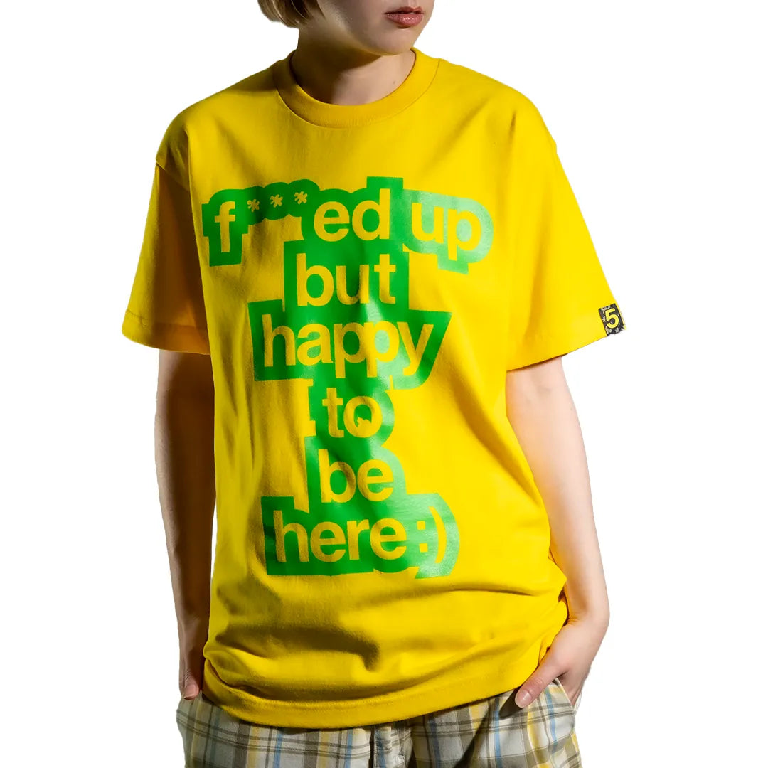 but happy S/S Tee