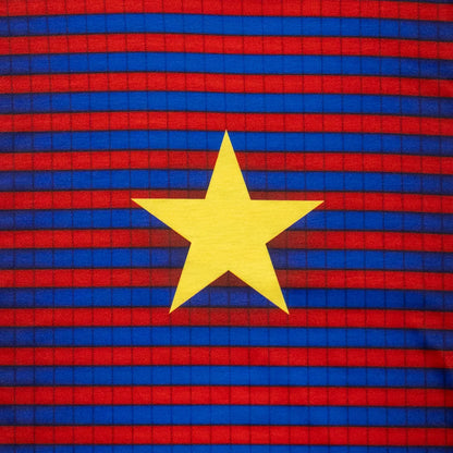 Full-Graphic Star Striped L/S Tee