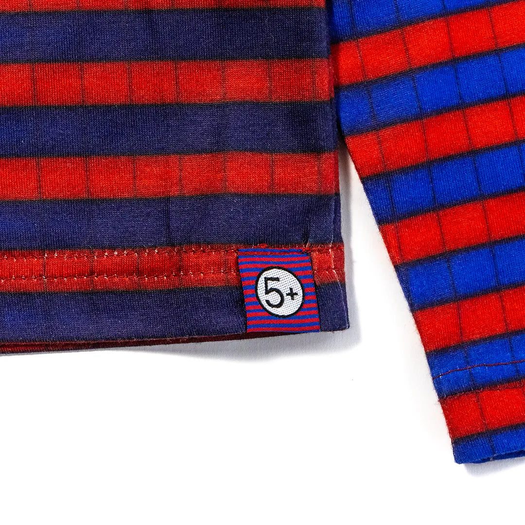 Full-Graphic Star Striped L/S Tee