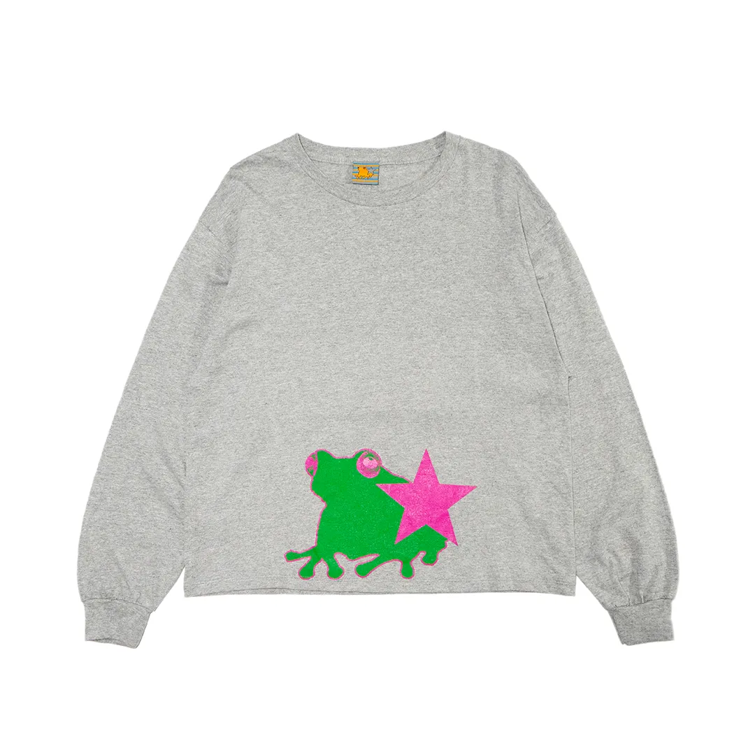 kaeru star L/S “BOX” Tee