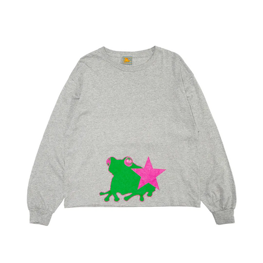 kaeru star L/S “BOX” Tee