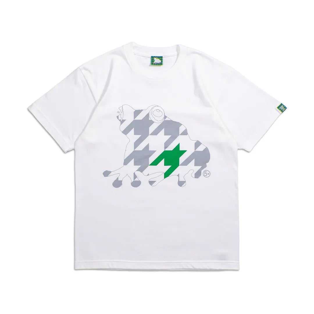 Houndstooth SAGE FROG Tee