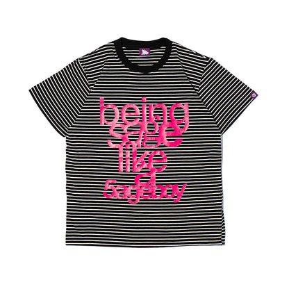 being sage Striped S/S Tee