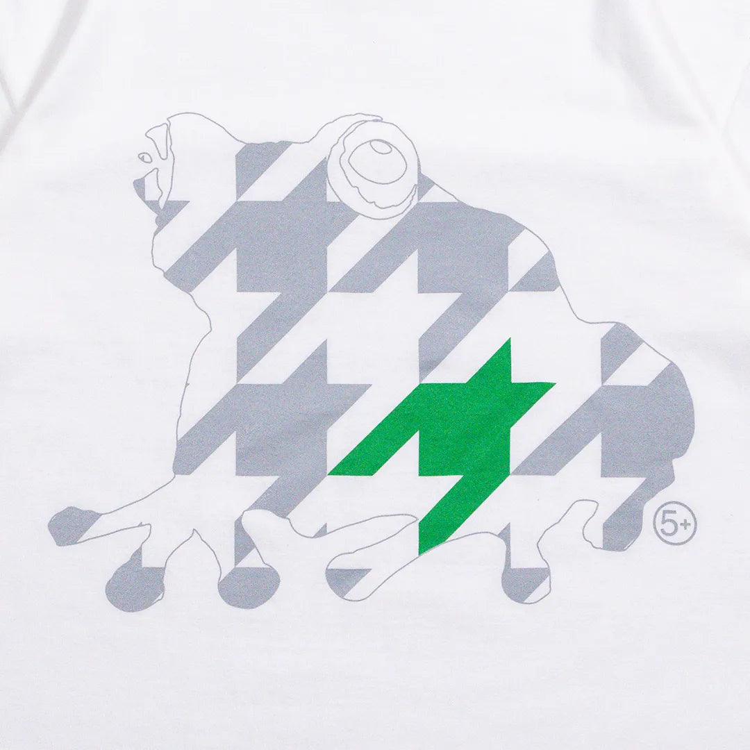 Houndstooth SAGE FROG Tee