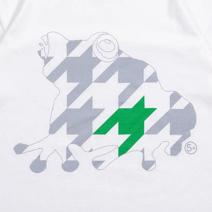 Houndstooth SAGE FROG Tee