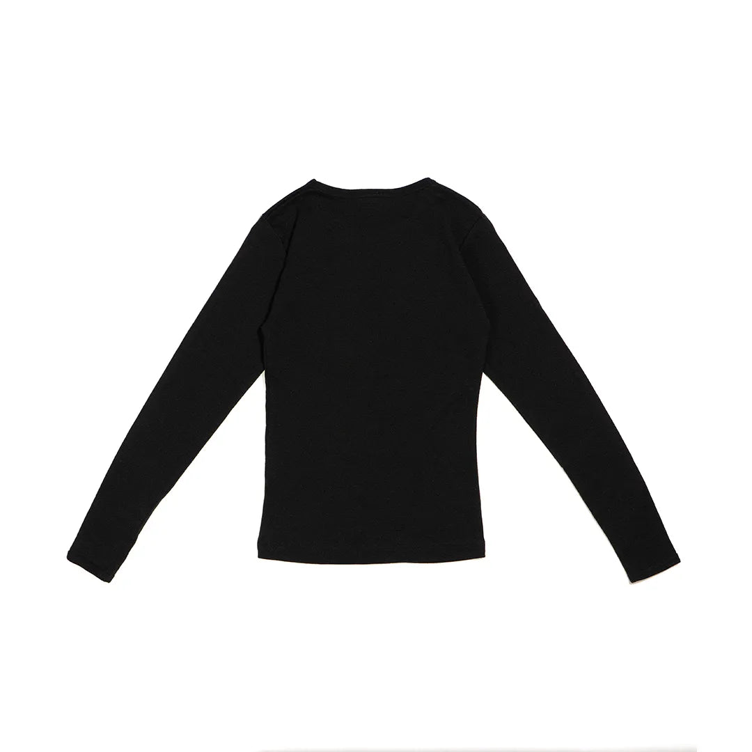 Striped SAGE FROG Baby L/S Tee