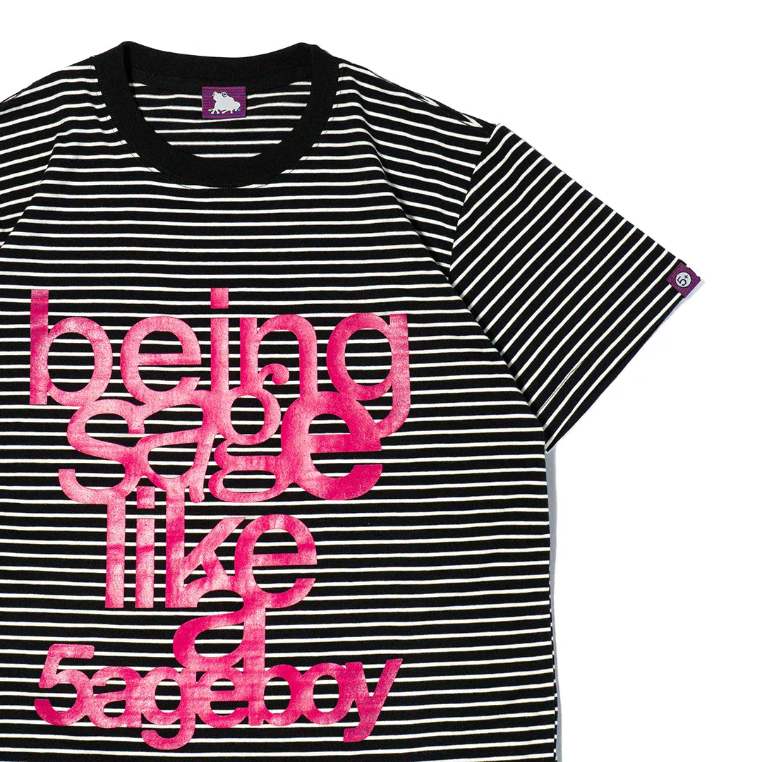 being sage Striped S/S Tee