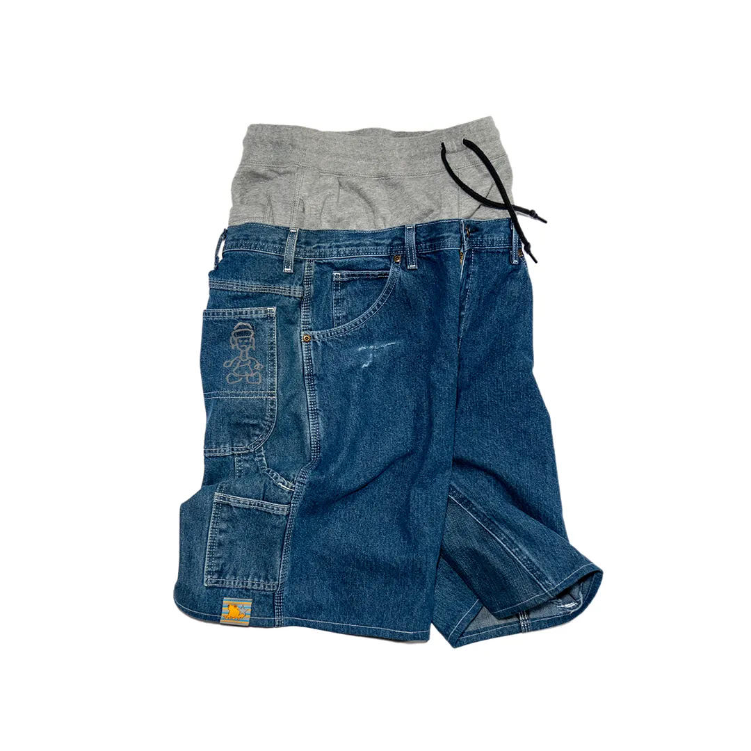 remake baggy shorts