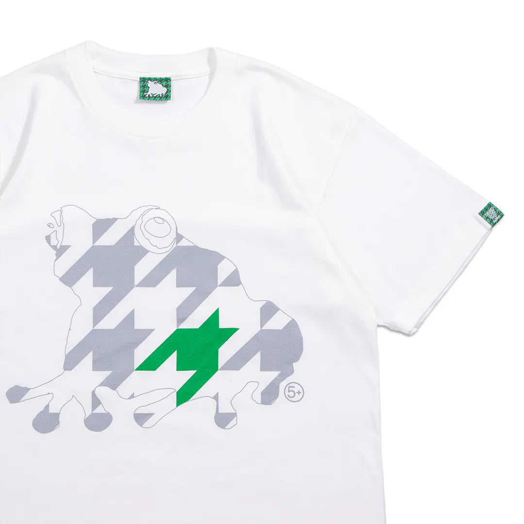 Houndstooth SAGE FROG Tee