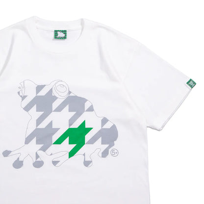 Houndstooth SAGE FROG Tee