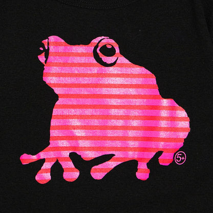 Striped SAGE FROG Baby L/S Tee