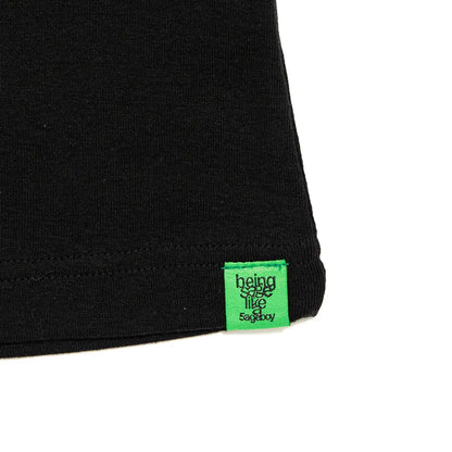 Striped SAGE FROG Baby L/S Tee