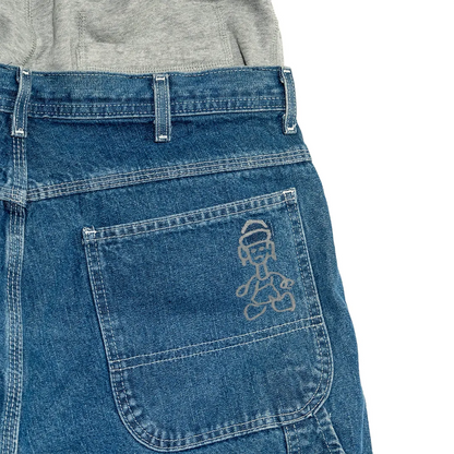 remake baggy shorts