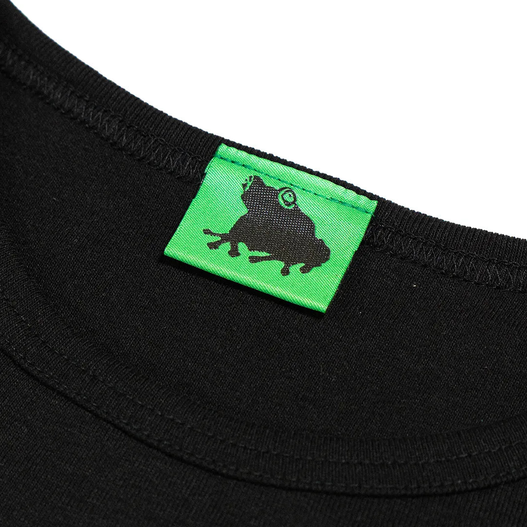 Striped SAGE FROG Baby L/S Tee