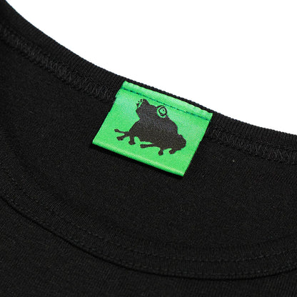 Striped SAGE FROG Baby L/S Tee