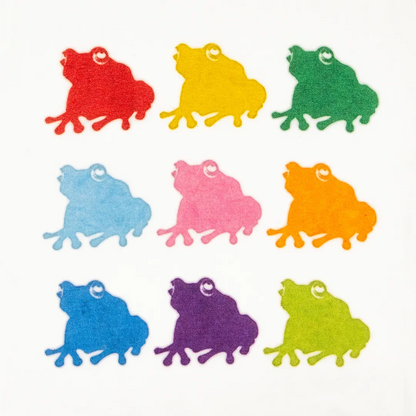 Multi Color kaeru lady's S/S mini Tee