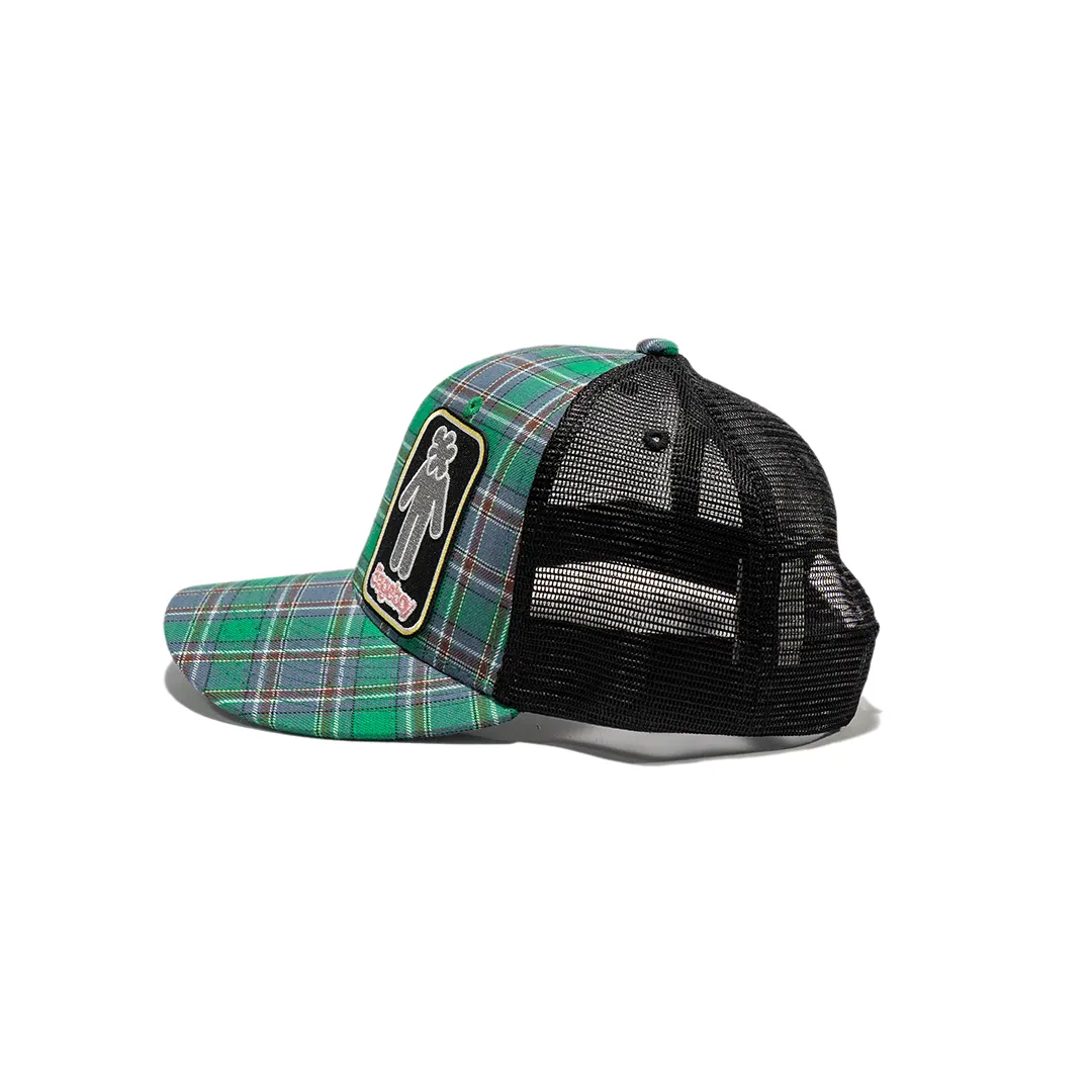 Plaid Mesh Cap