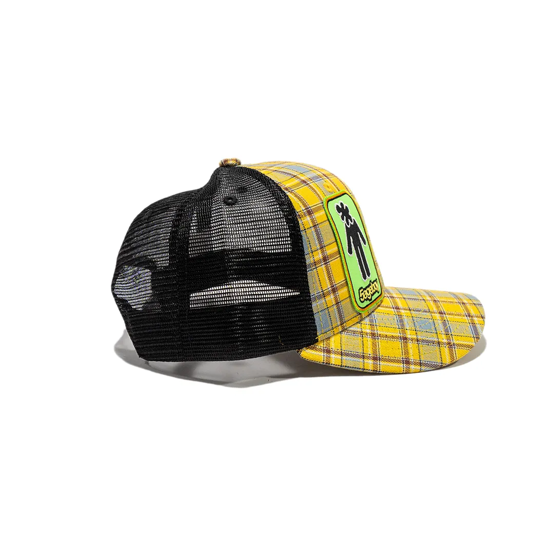 Plaid Mesh Cap