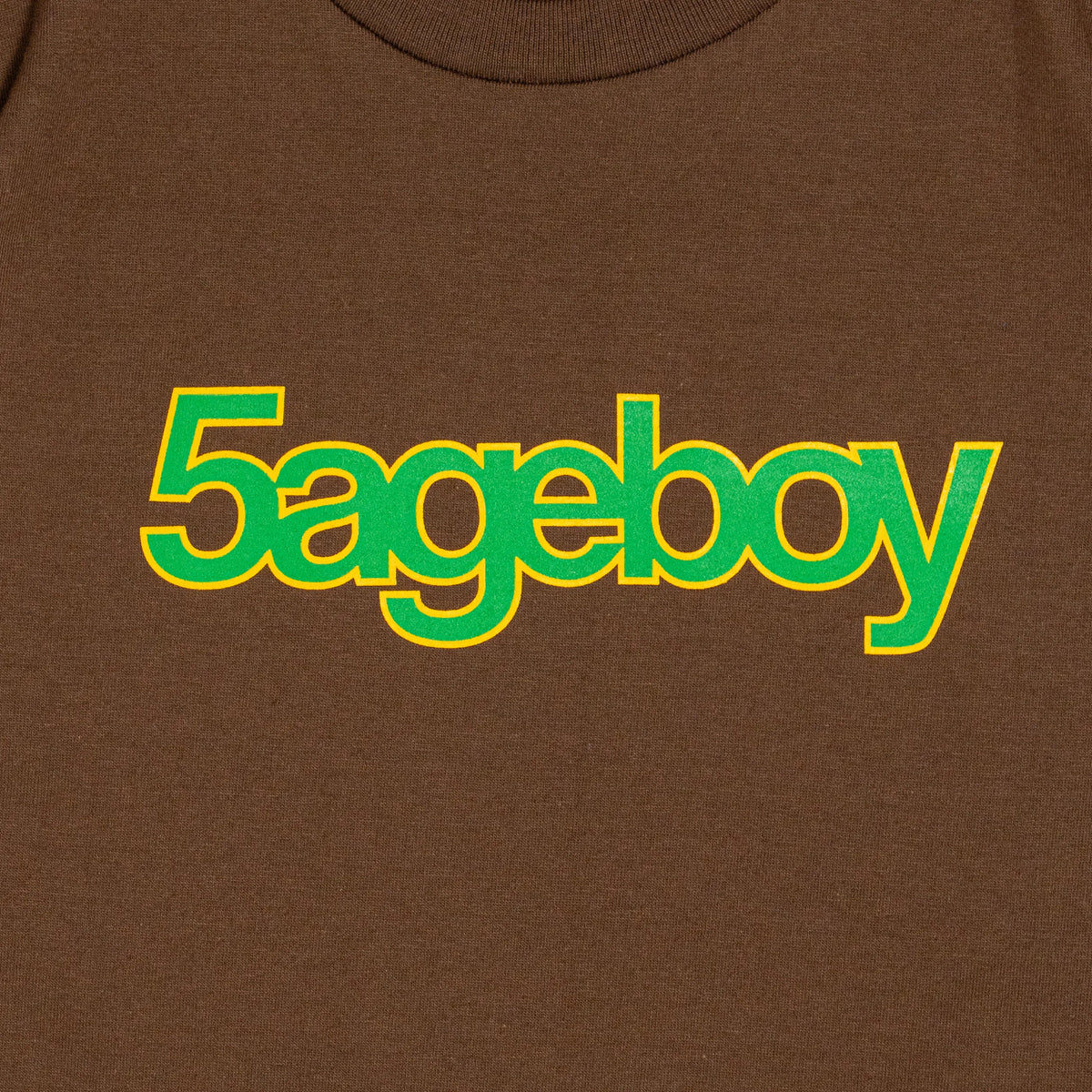 5ageboy Outline Logo Tee