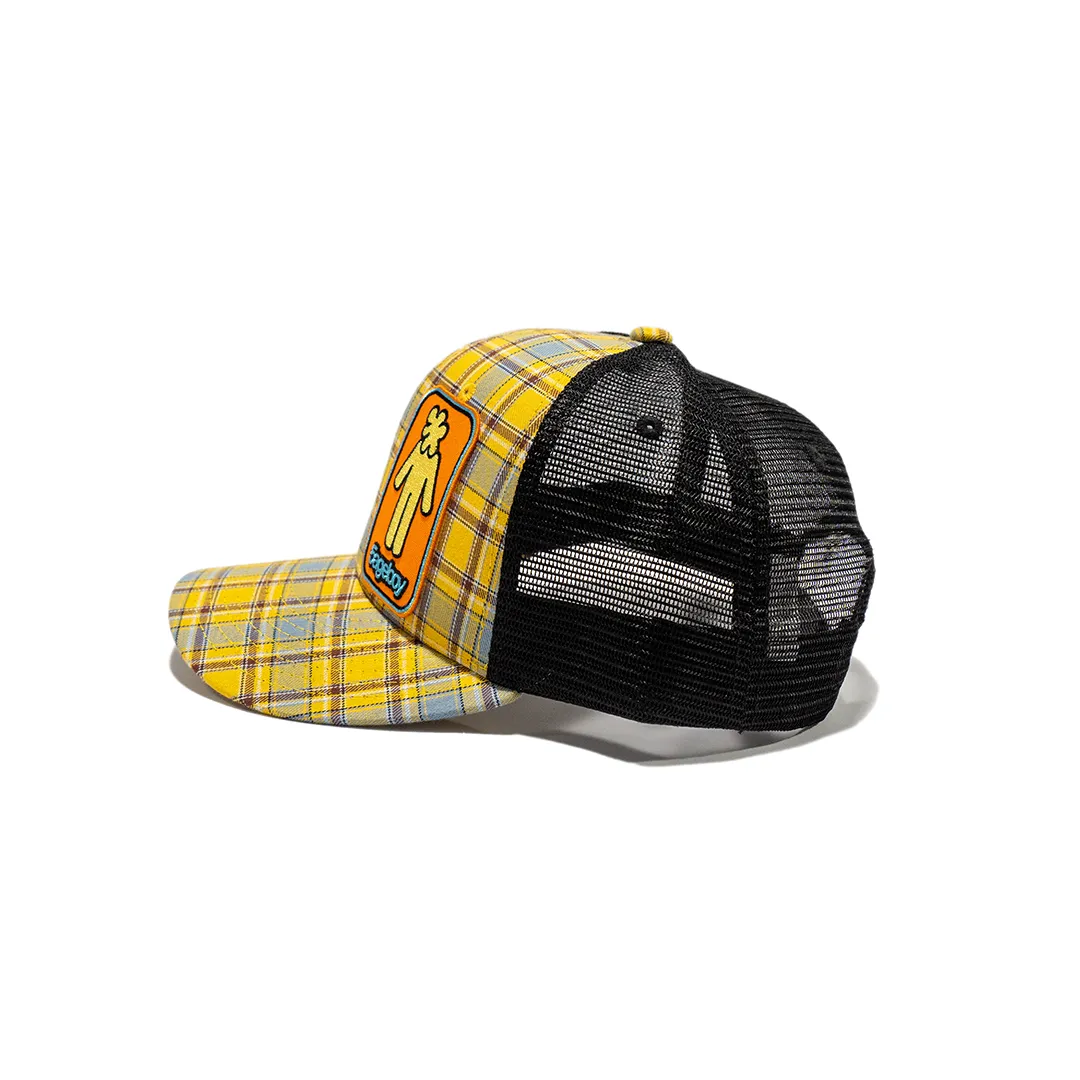 Plaid Mesh Cap