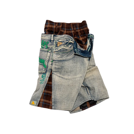 remake baggy shorts