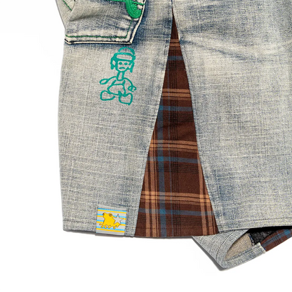 remake baggy shorts