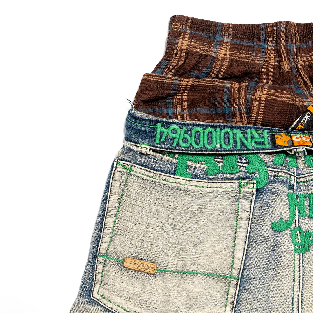 remake baggy shorts