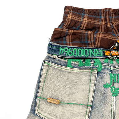 remake baggy shorts
