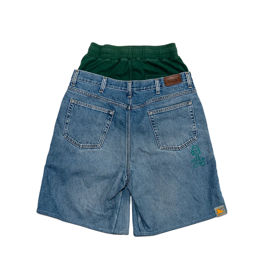 remake baggy shorts