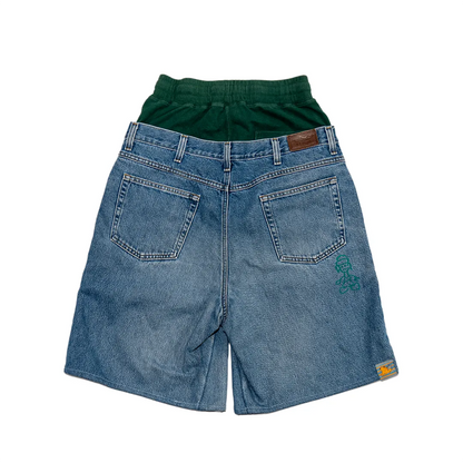 remake baggy shorts