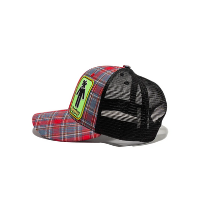 Plaid Mesh Cap