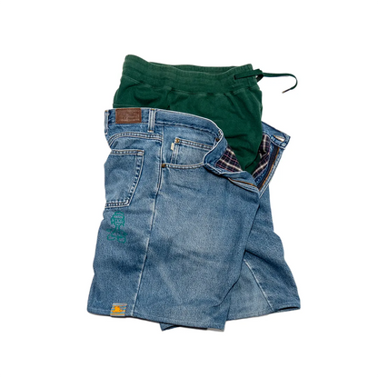 remake baggy shorts