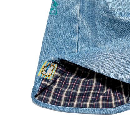 remake baggy shorts