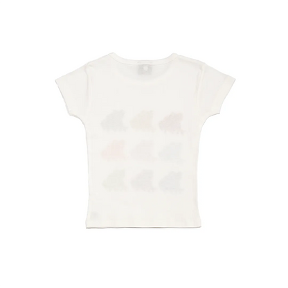 Multi Color kaeru lady's S/S mini Tee